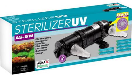 Aquael STERILIZER UV AS-11W Акваэль ультрафиолетовый стерилизатор 11 Вт