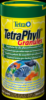 TetraPhyll Granules 250 мл Тетра Филл Корм для растительноядных рыб, гранулы