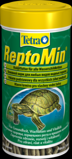 Tetra ReptoMin 1 литр Корм для водных черепах, палочки