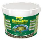 Tetra ReptoMin 10 литров (ведро) Корм для водных черепах, палочки